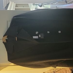 Mens single breastfed wool coat